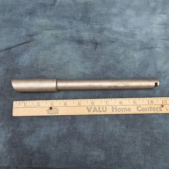 Vintage Safe Vault Door Handle - 10.5" x 1" Stainless Steel Alloy - Picture 6 of 7